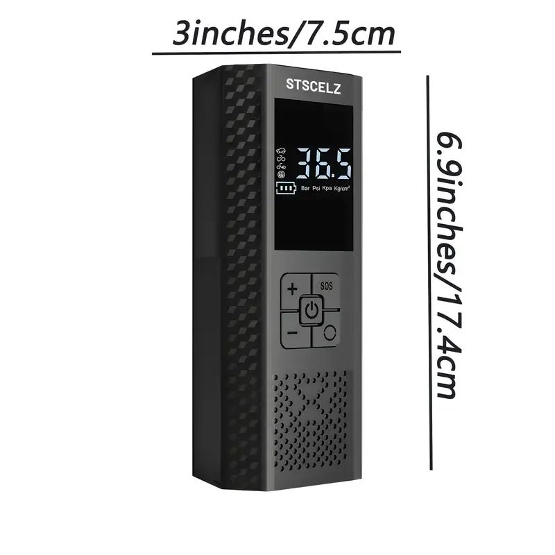 Electric air pump with automatic shut-off