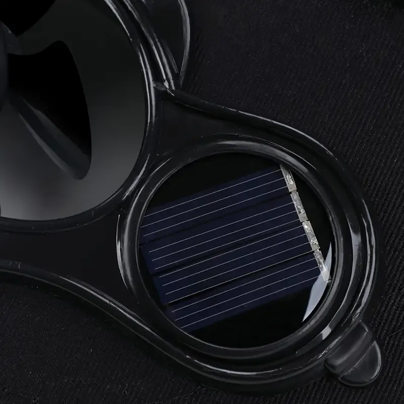 Solar powered fan baseball cap no batteries required