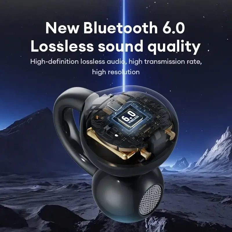 CliClip-on wireless earbuds