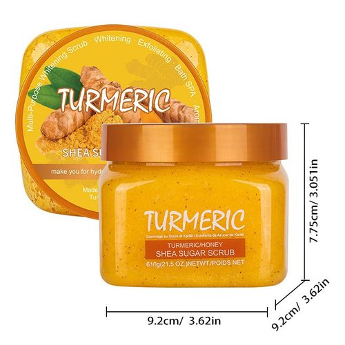 2pcs turmeric sugar scrub （610g）