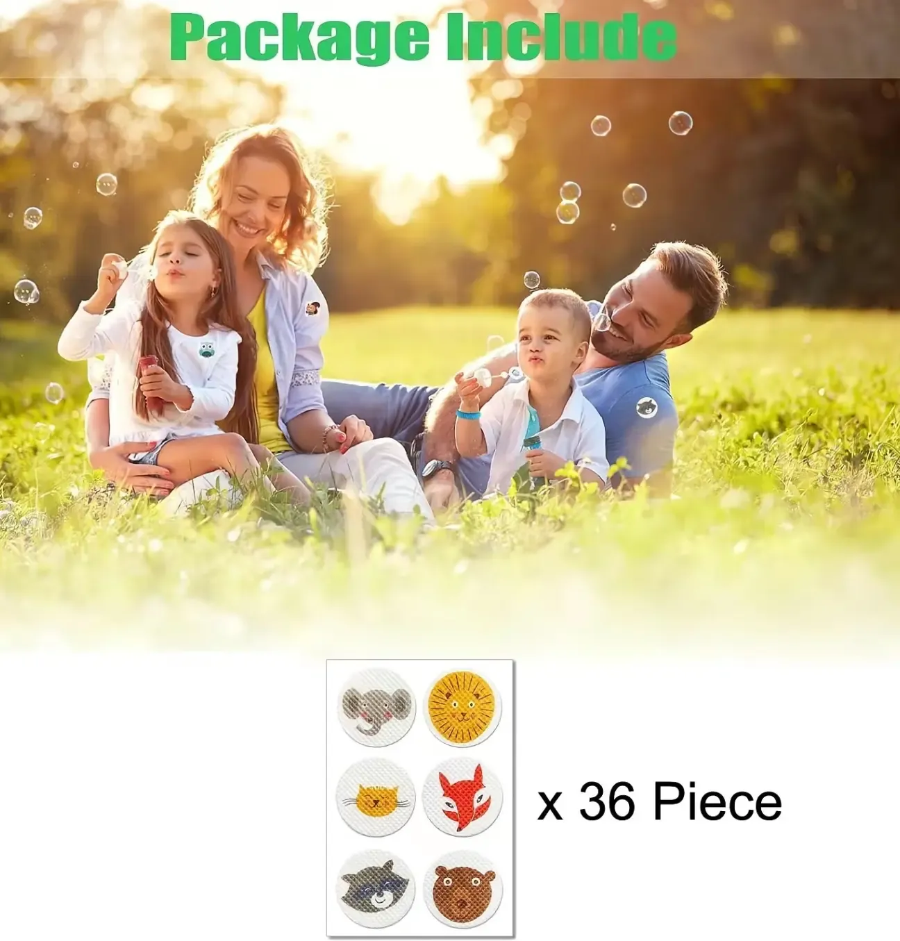 Long-lasting for babies and adults Mosquito Repellent Patches