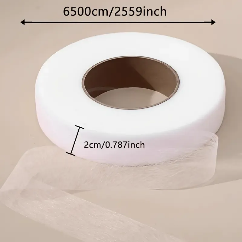 2pcs-Hot Melt Non-Woven Double-Sided Adhesive Lining