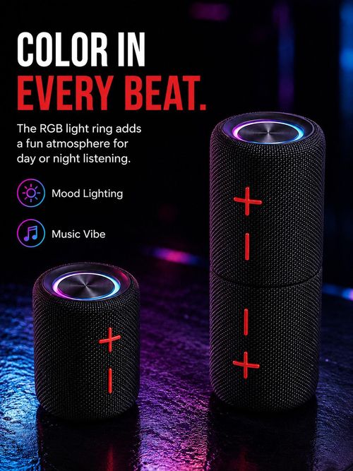 2-in-1 Magnetic Bluetooth Speaker
