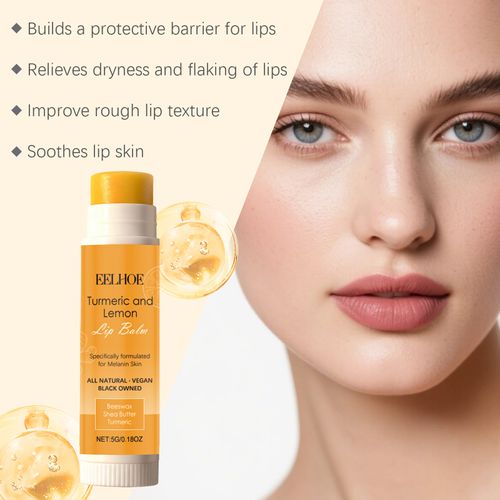 2pcs All-Natural Lemon Turmeric Moisturizing Lip Balm
