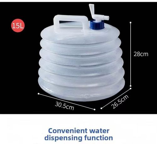 Folding  Water bucket with Tap 15L
