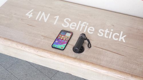 4-in-1 Magnetic Selfie Stick with Remote for Smartphone,