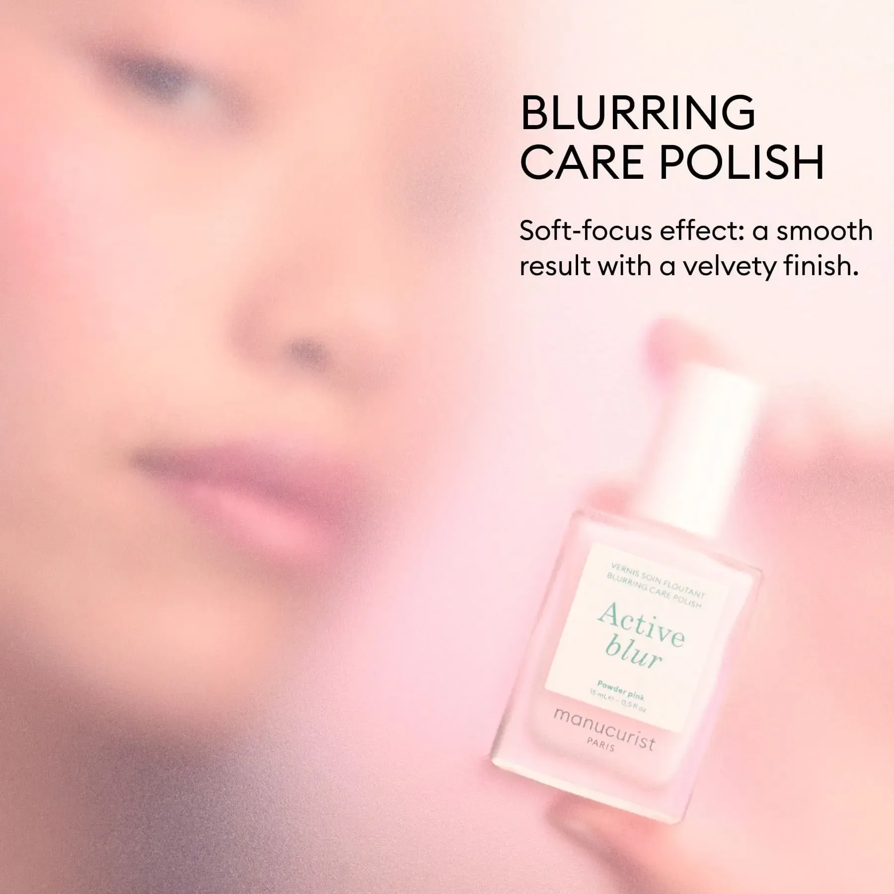 Active Blur-pink nail polish