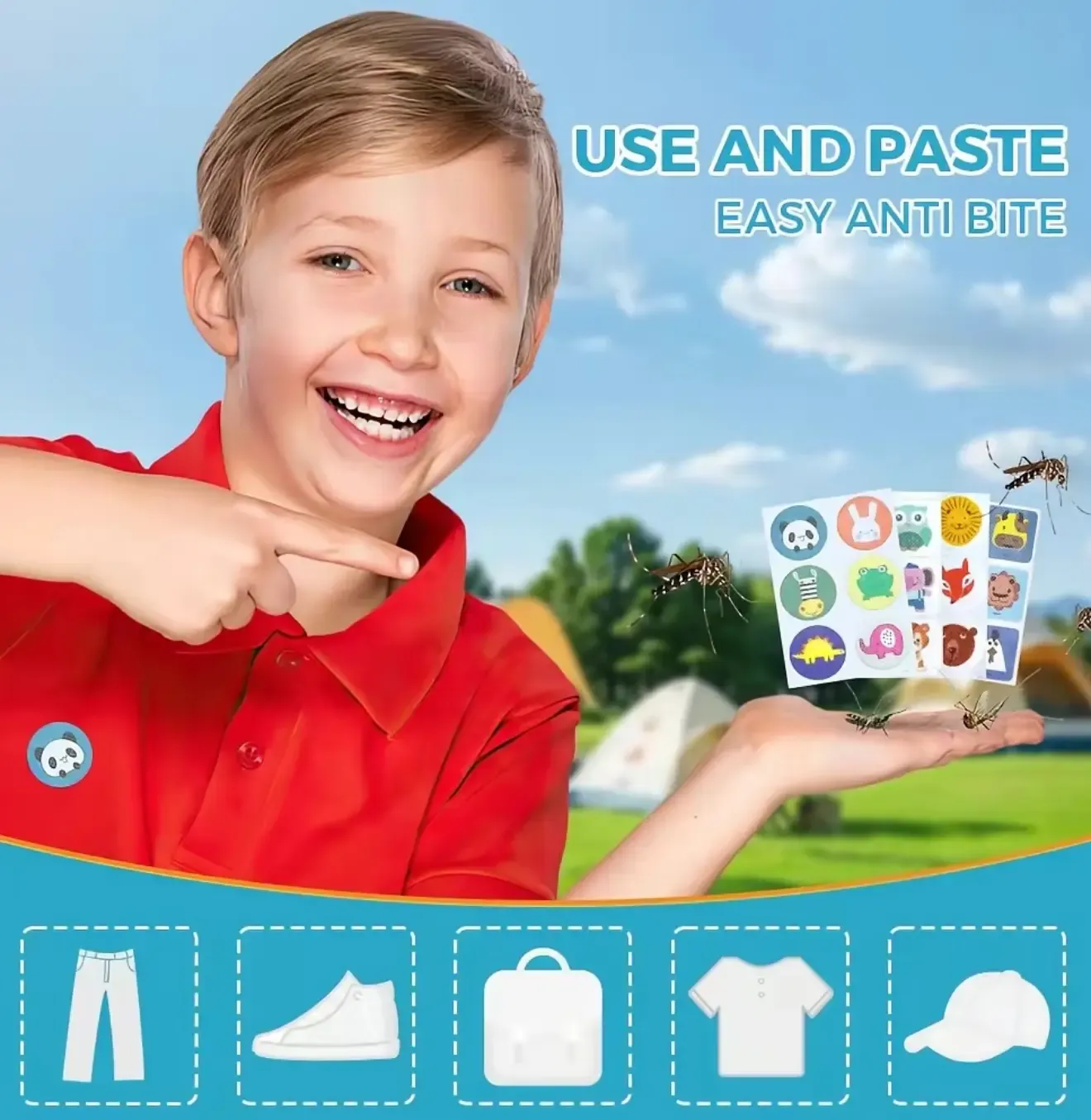 Long-lasting for babies and adults Mosquito Repellent Patches