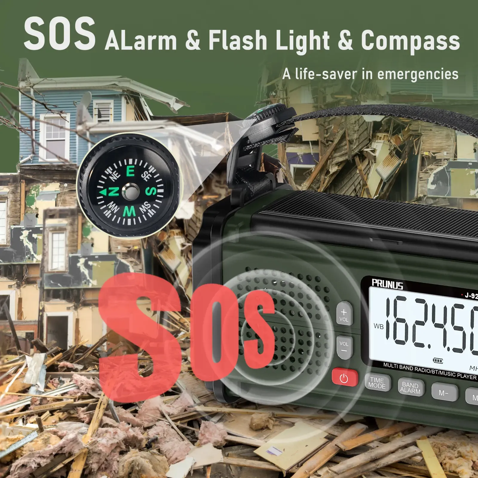 Multi-functional emergency Radio
