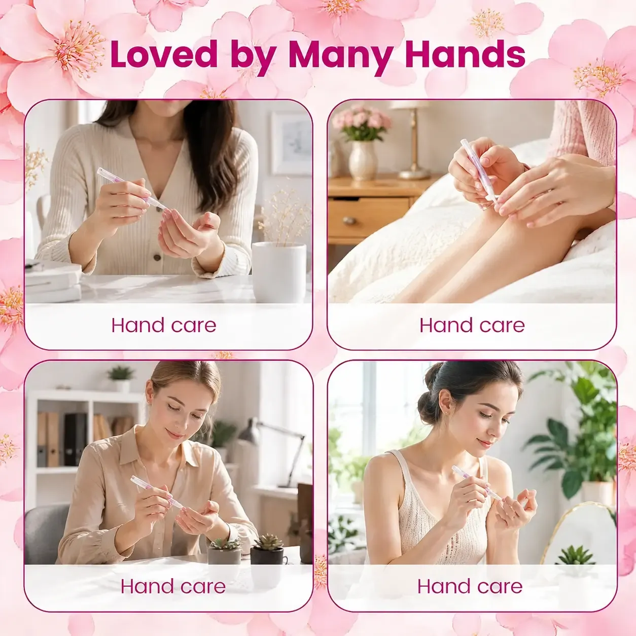 2pcs-Cuticle Pusher Oil Pen