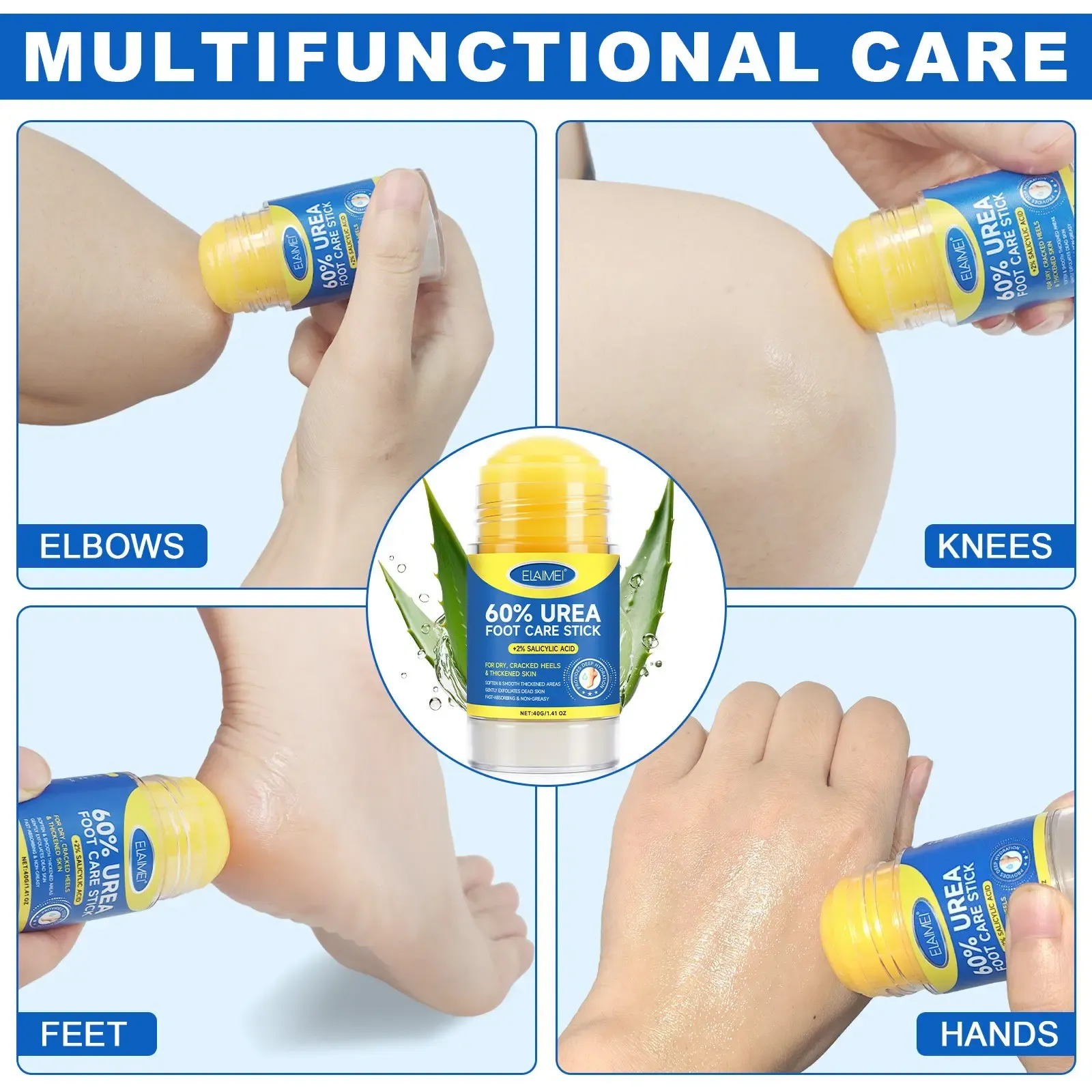 Cracked Heel Repair Stick with Urea