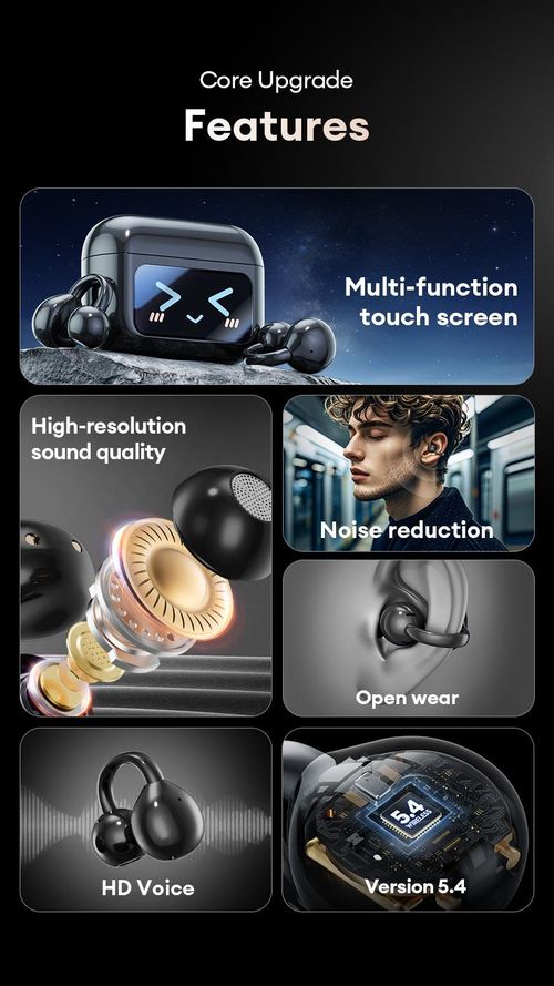 CliClip-on wireless earbuds