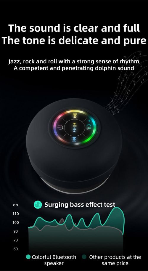 Waterproof Speaker Portable Suction Cup