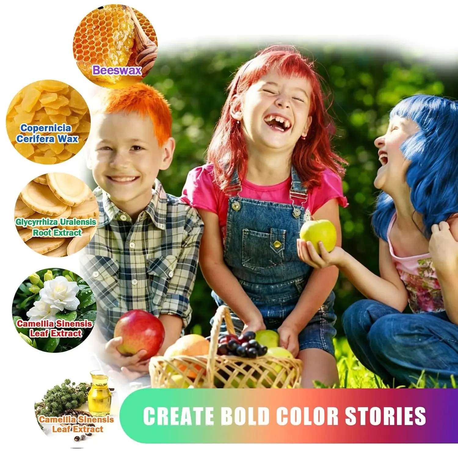 2pcs-Temporary Hair Color Wax