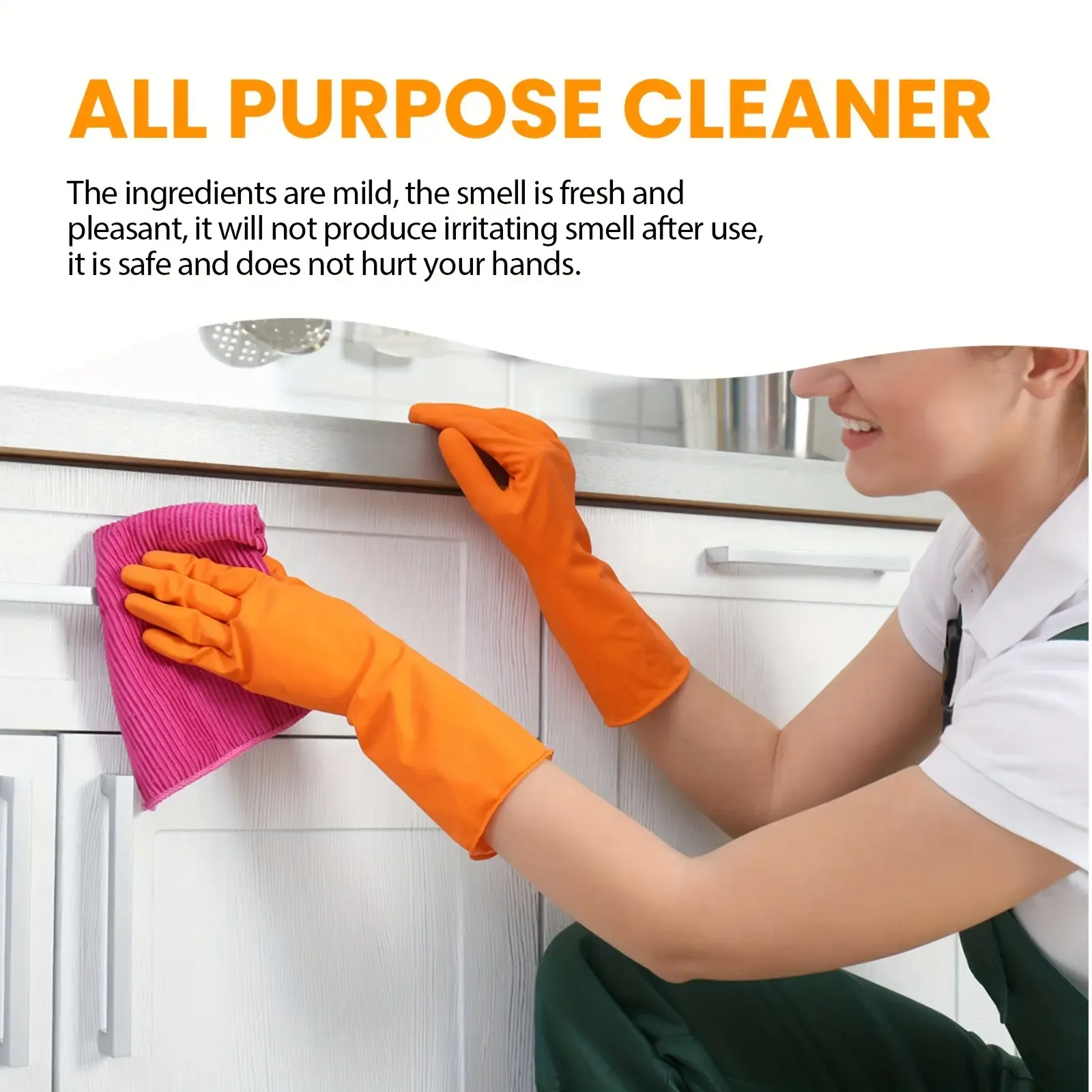 2pcs Fishleano 120ml Kitchen Spray Cleaner