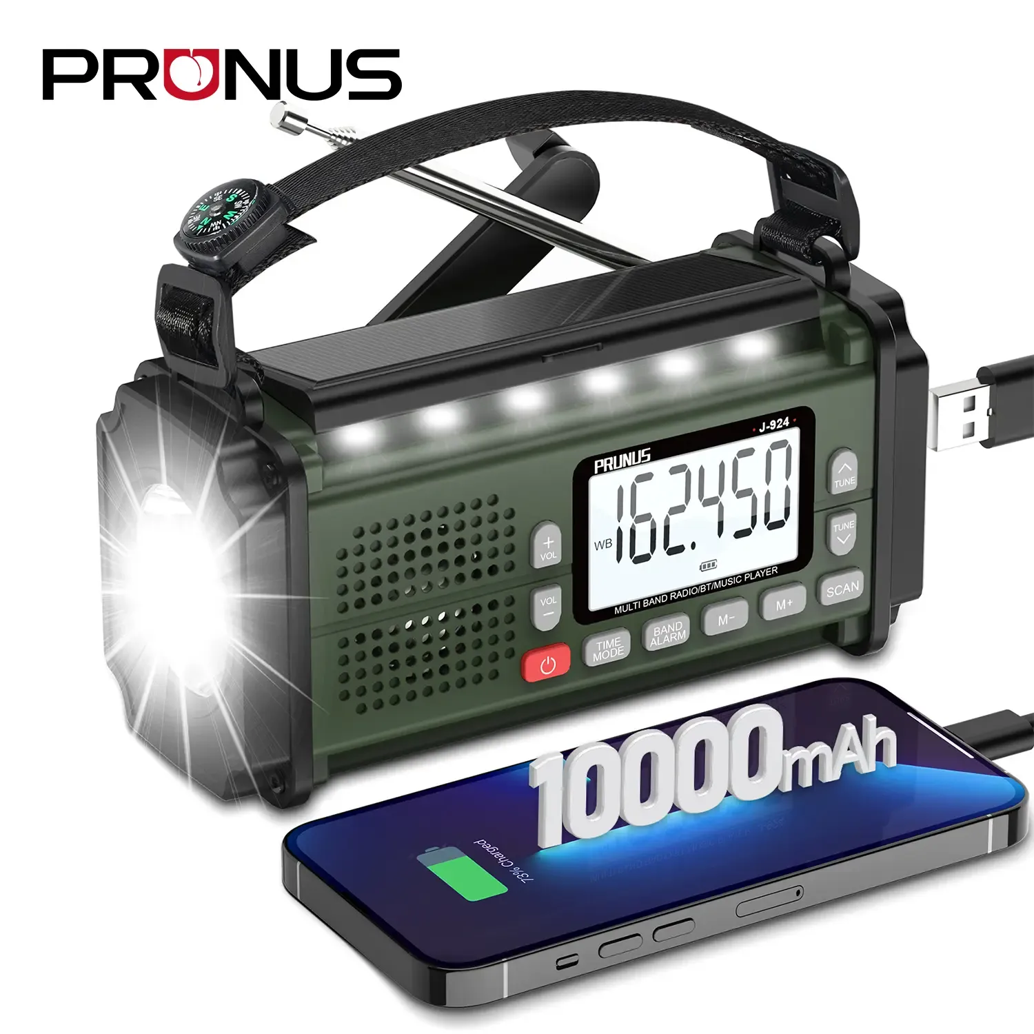Multi-functional emergency Radio