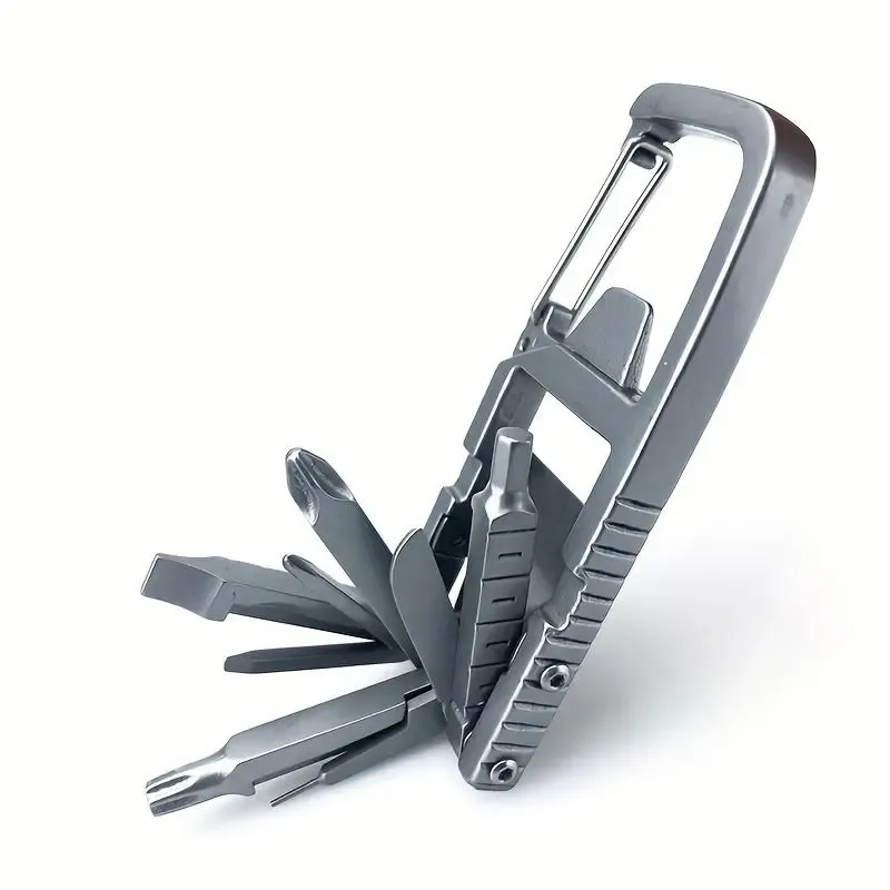 13-inches Compact Folding Stainless Steel Multitool Set
