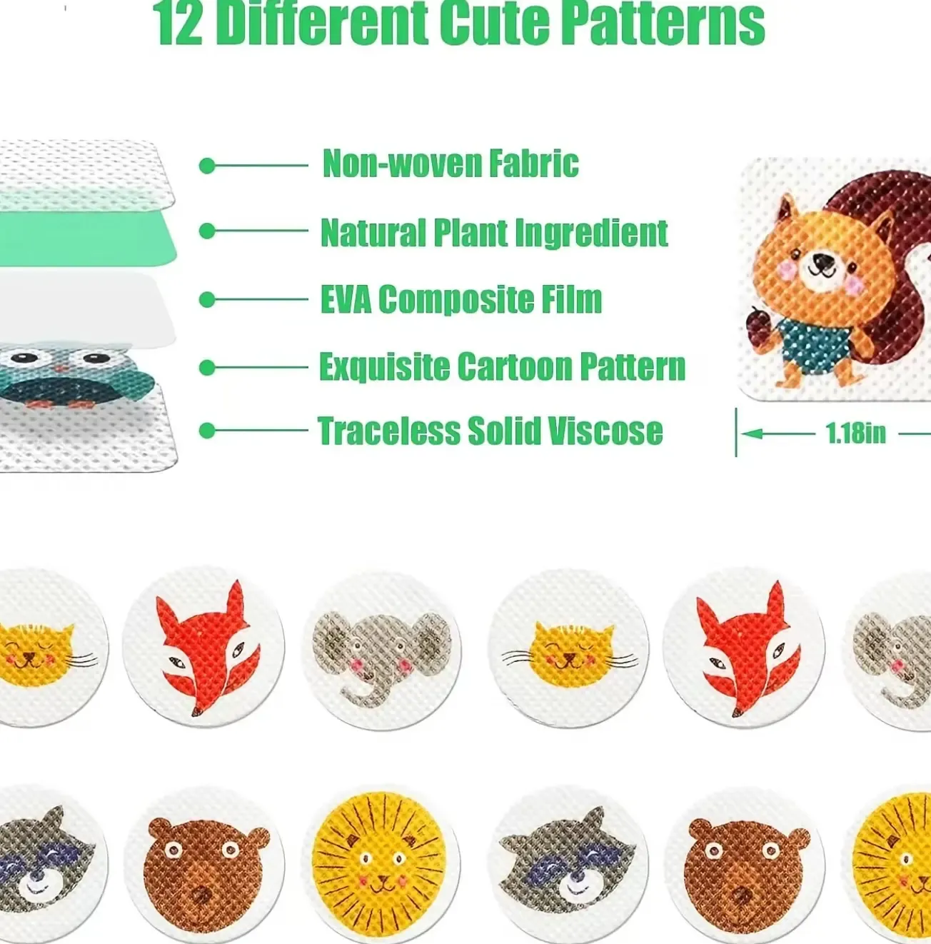 Long-lasting for babies and adults Mosquito Repellent Patches