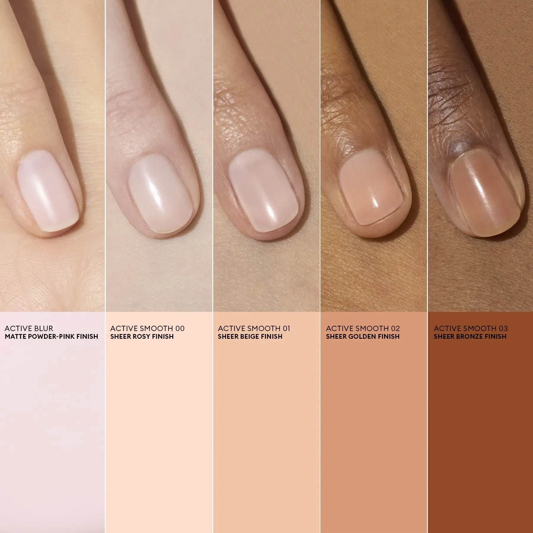 Active Blur-pink nail polish