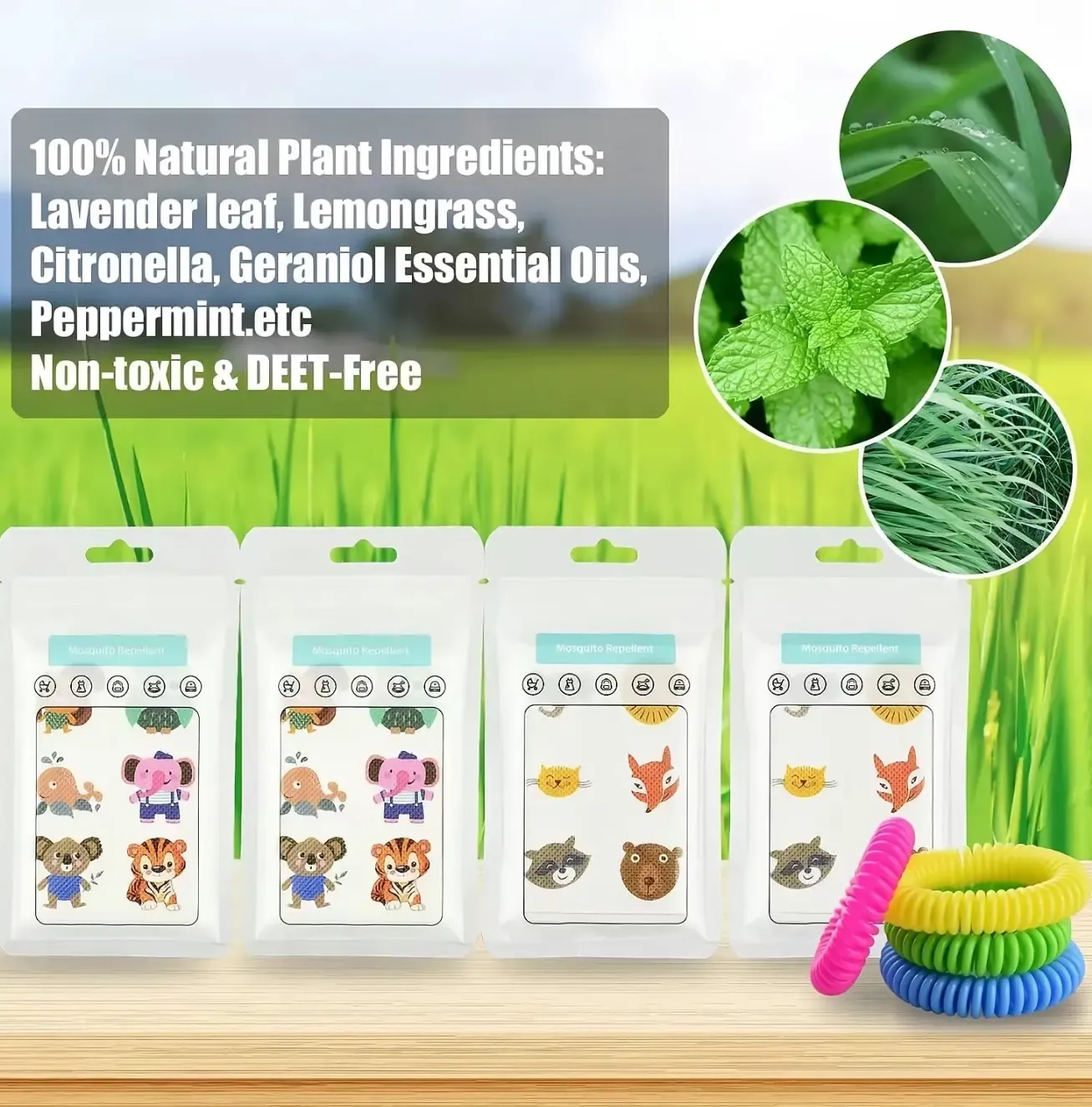 Long-lasting for babies and adults Mosquito Repellent Patches