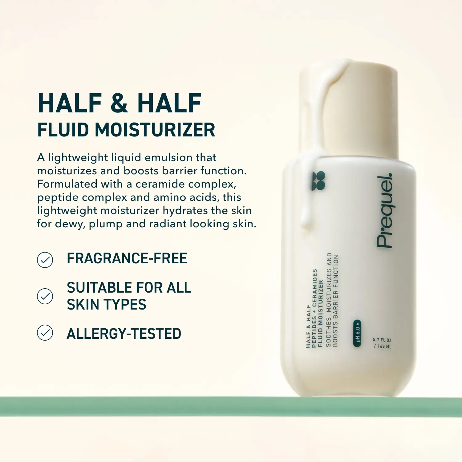Derm-Approved Peptides & Ceramides Milky Moisturizer