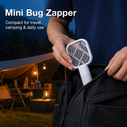 2pcs 2-in-1 USB Mini Mosquito Zapper & LED Lamp