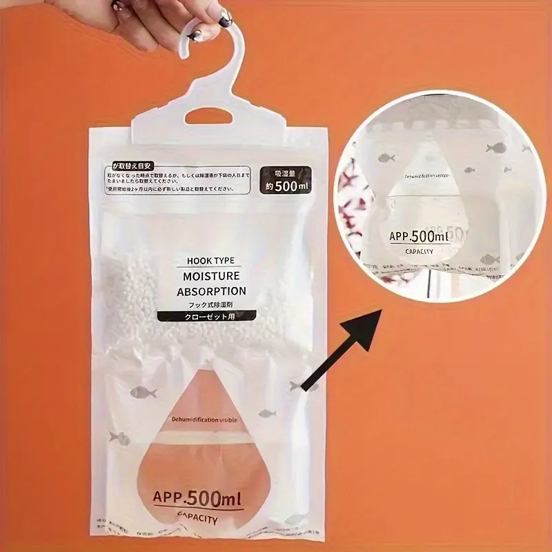 10pcs-Hanging Moisture Absorber Bag