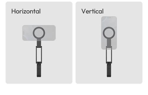 Aluminum Mini Foldable Tripod Magnetic Mobile Phone Stand