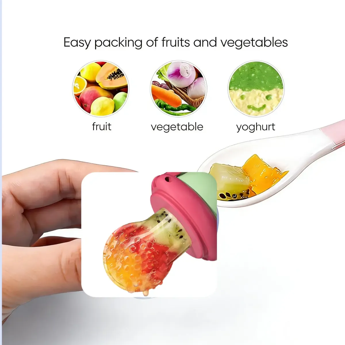 Baby Fruit Feeder baby food feeder pacifier✅️ Home Glow - New Trending Product
