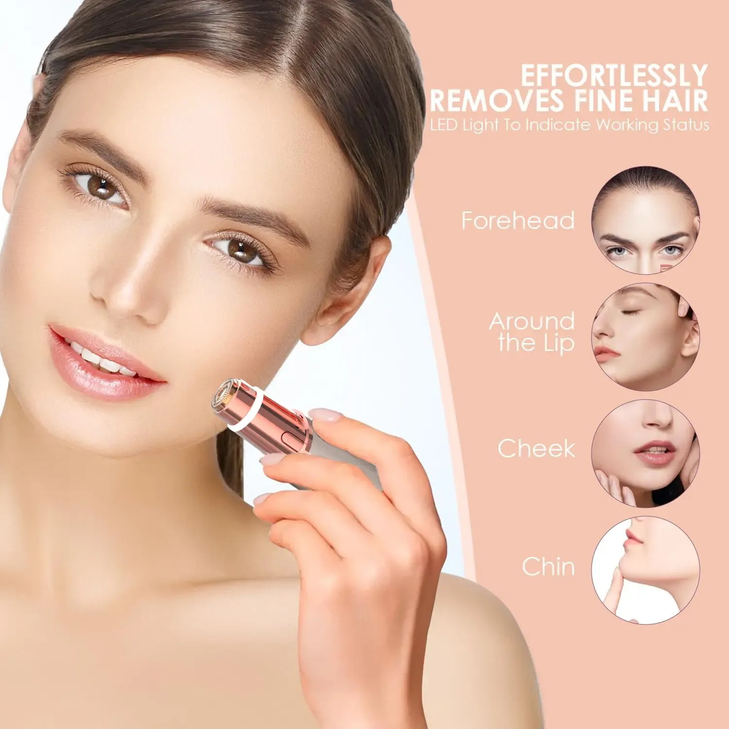 2‑in‑1 shaver! Shave trim sideburns & fix your eyebrow