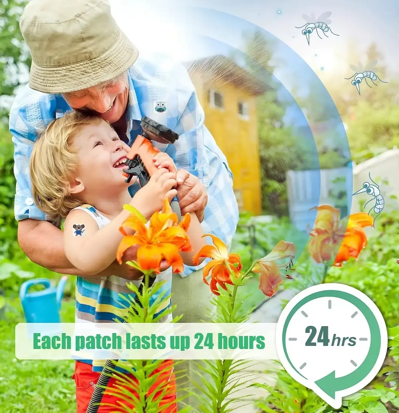 Long-lasting for babies and adults Mosquito Repellent Patches