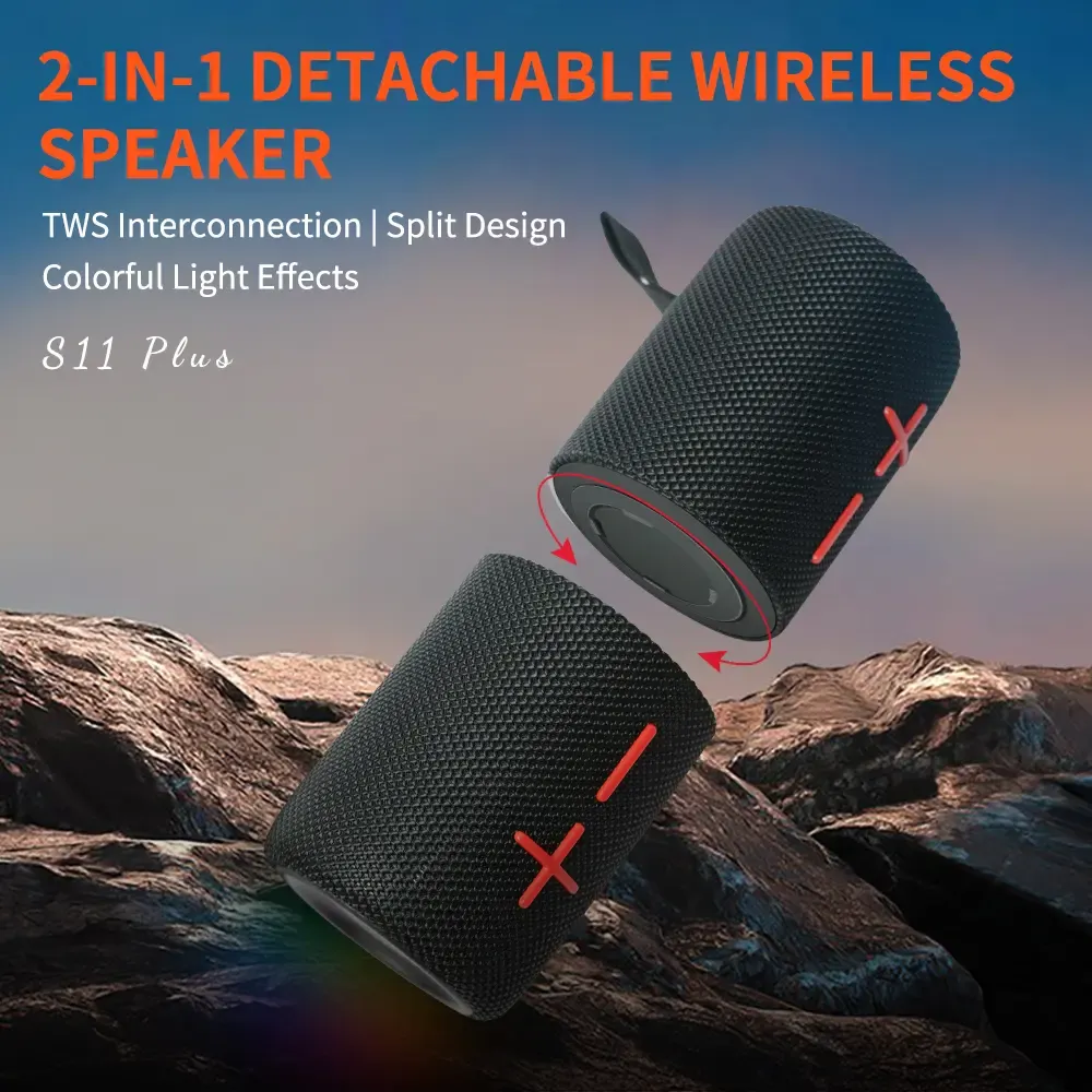 CYBORIS S11 2 in 1 Bluetooth Speaker