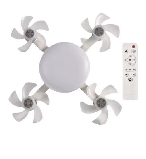 LED Smart Ceiling Fan Light
