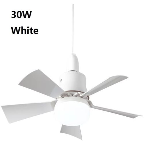 Modern Ceiling Fan (with light and remote control) and White Ceiling Fan (with light 30W)