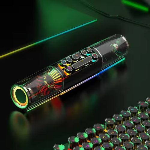 Wireless Bluetooth Speaker - Powerful Bass, HD Sound for Gaming & Home (Portable)