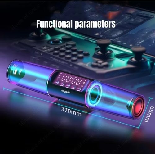 Wireless Bluetooth Speaker - Powerful Bass, HD Sound for Gaming & Home (Portable)
