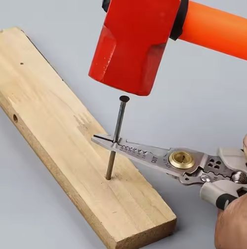 Stainless steel 16-in-1 multi-function wire stripper for electricians