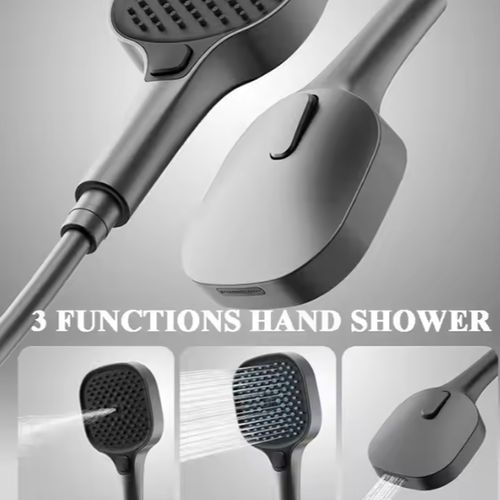 Bathroom Wall-mounted 360 Degree LED Intelligent Digital Display Thermostatic Bathroom Shower Set Shower Panels