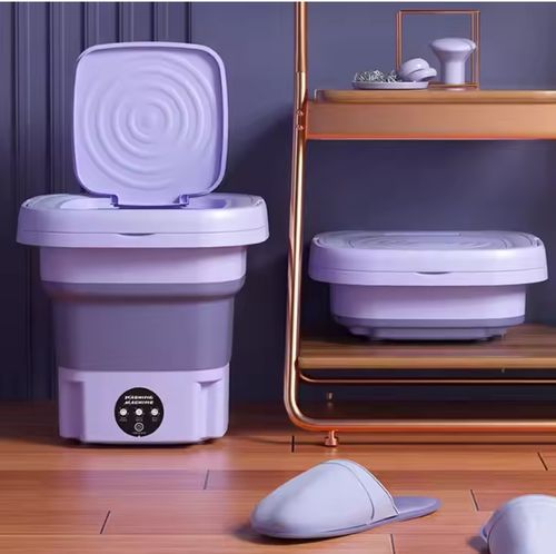 In stock 8L Electric Mini Foldable Washing Machine Mini Washing Machine Portable With Dryer
