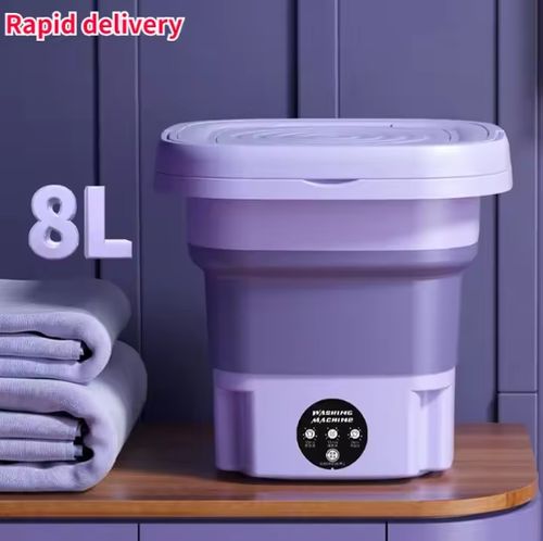 In stock 8L Electric Mini Foldable Washing Machine Mini Washing Machine Portable With Dryer