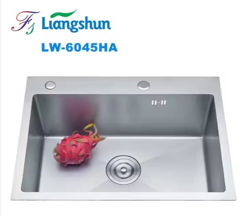 Handmade Brushed Stainless Steel Farmhouse Kitchen Sink
