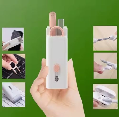 7 in 1 Keyboard Cleaning Kit with Brush Multifunctional Cleaner Set for Airpods pro Laptop Phone Electronic Cleaner kit
