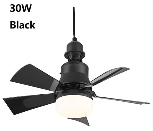 Modern Ceiling Fan (with light and remote control) and White Ceiling Fan (with light 30W)