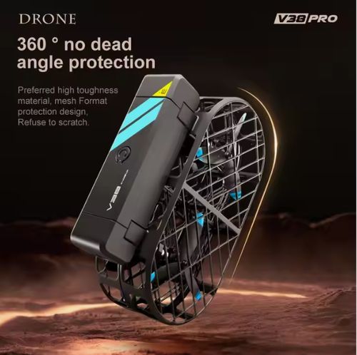 v38 mini Drone With Wide Angle HD 6K Camera Height Hold Wifi FPV RC Foldable Quadcopter Dron Toys gift