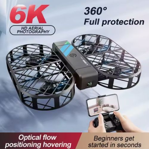 v38 mini Drone With Wide Angle HD 6K Camera Height Hold Wifi FPV RC Foldable Quadcopter Dron Toys gift