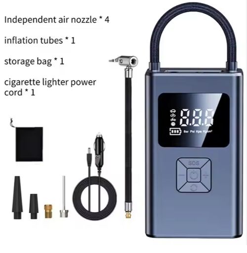 ADT Electric Portable Auto Digital Tire Inflator Car Air Pump Compressor