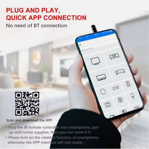 New IR Universal Remote Control For TV Box Air Conditioning APP Control Infrared Appliances Mini Adapter For Micro USB Ty