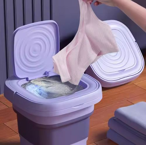 In stock 8L Electric Mini Foldable Washing Machine Mini Washing Machine Portable With Dryer