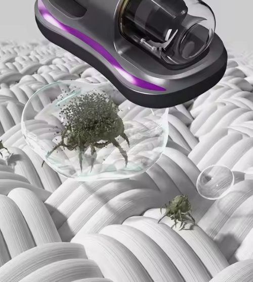 Portable Handheld Cordless Mattress Vacuum Cleaner for Bed, Cloth Sofas, Pillows, Carpets
