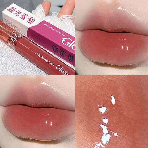 Rich Mocha Magic! Matte-Gloss Lip Gloss 06 – Your Go-To Moody Brown ✨